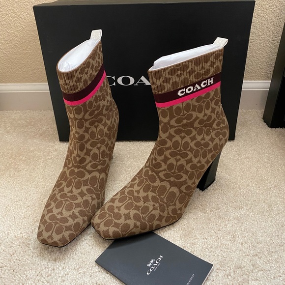 Coach Shoes - 🎀Coach Tasha Bootie-( gift idea for Christmas with box